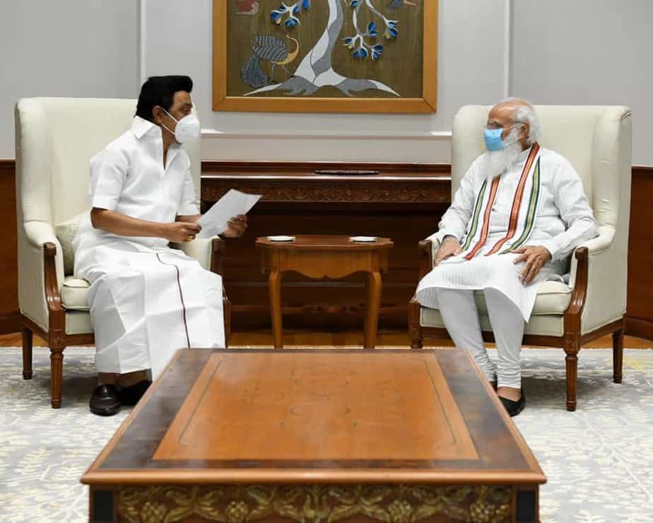 stalin - pm modi meet - updatenews360